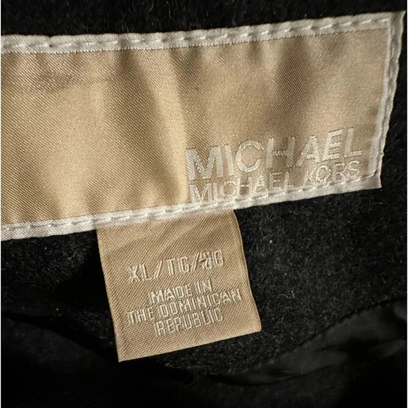 Michael Kors gray wool blend jacket/coat women’s size XL - Picture 14 of 16